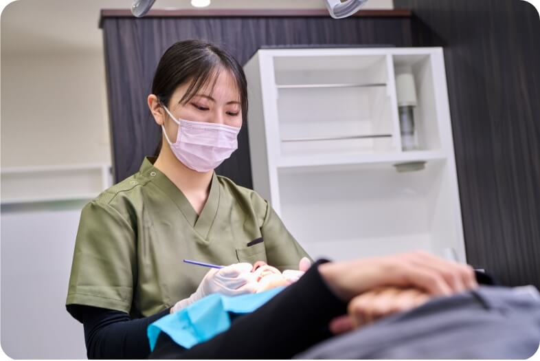 歯列矯正中の虫歯治療が可能