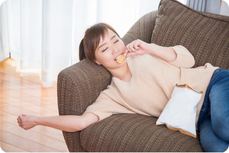 だらだら食べをしない