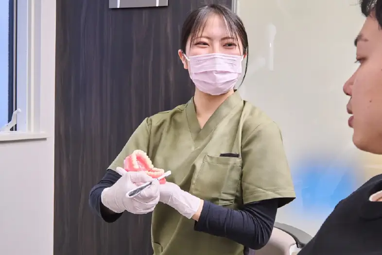 地域の皆さまのお口の健康を支える歯科衛生士を募集しています